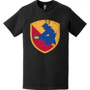 Distressed 49th Infantry Division (49th ID) SSI Logo Crest T-Shirt Tactically Acquired   