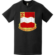 Distressed 4th Engineer Battalion Logo Emblem T-Shirt Tactically Acquired   