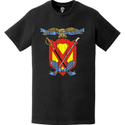 Distressed 4th Marine Regiment Logo Emblem T-Shirt Tactically Acquired   