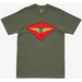 Distressed 4th MAW Logo Military Green T-Shirt Tactically Acquired   
