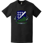 Distressed 506th Parachute Infantry Regiment (506th PIR) Logo T-Shirt Tactically Acquired   