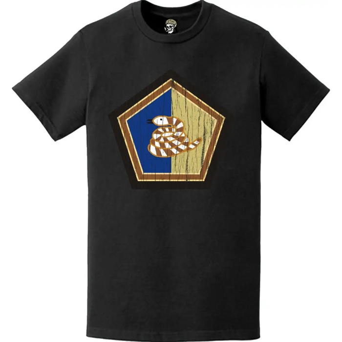 Distressed 51st Infantry Division (51st ID) SSI Logo Crest T-Shirt Tactically Acquired   