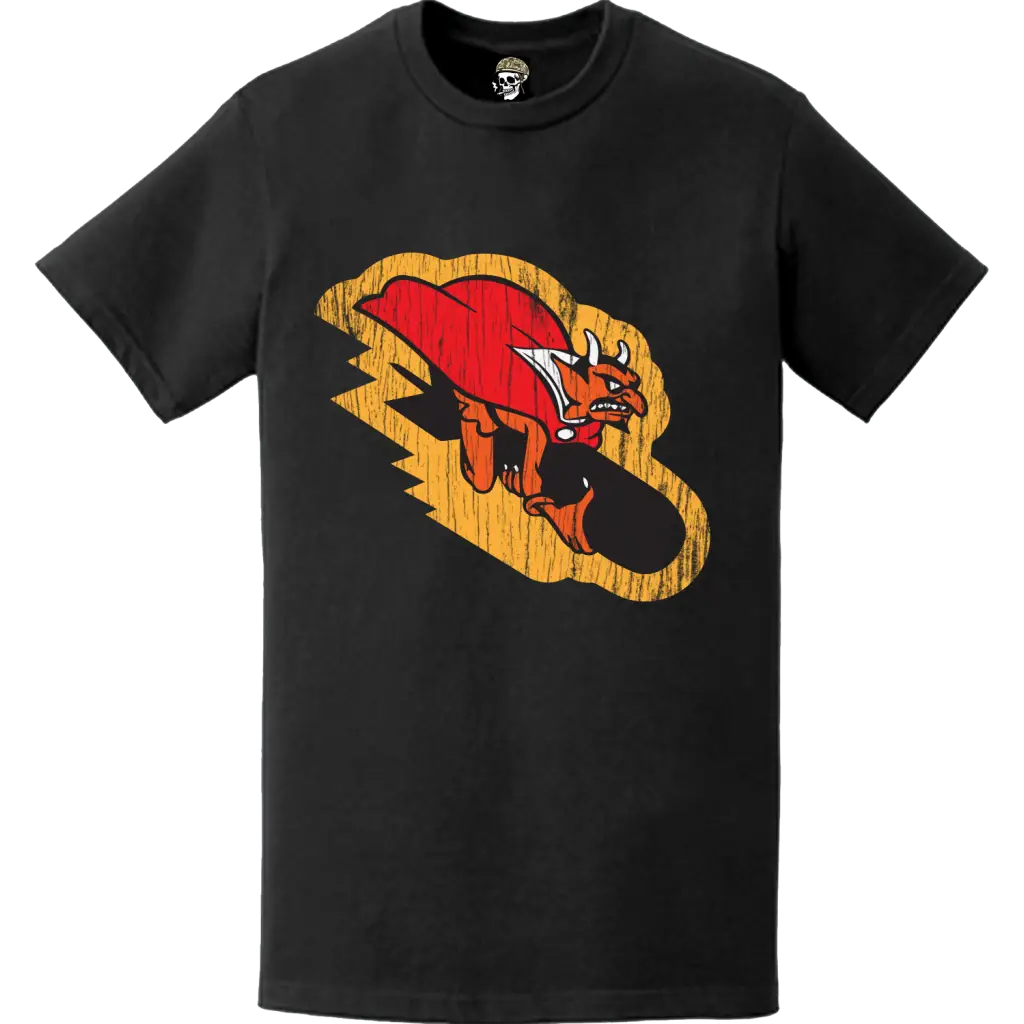 Distressed 549th Bombardment Squadron USAAF World War II Logo Emblem T-Shirt Tactically Acquired   