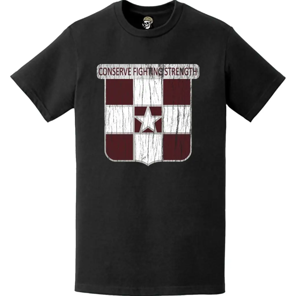 Distressed 55th Medical Group Emblem Logo T-Shirt Tactically Acquired   