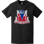 Distressed 579th Engineer Battalion Logo Emblem T-Shirt Tactically Acquired   