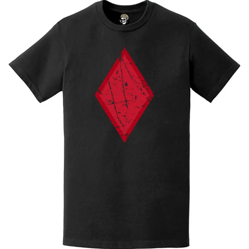 Distressed 5th Infantry Division SSI Logo Emblem T-Shirt