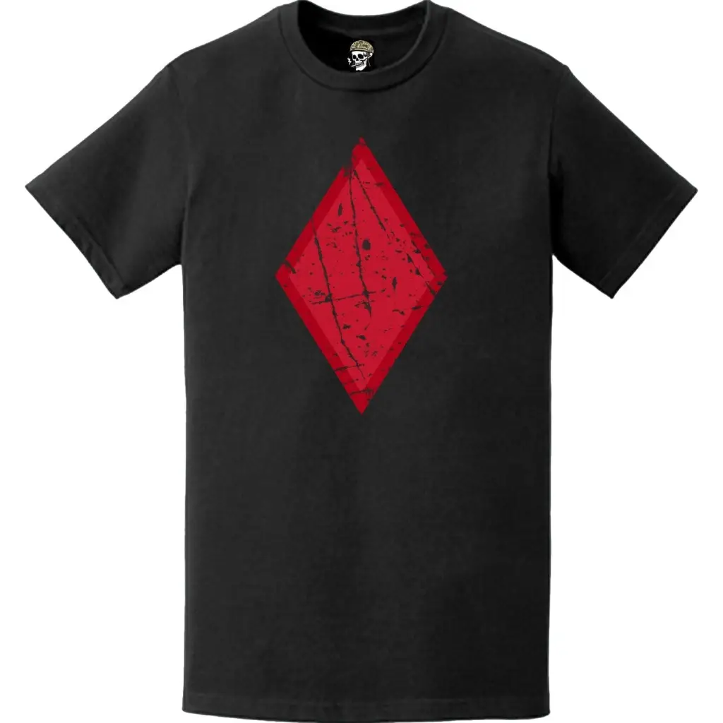 Distressed 5th Infantry Division SSI Logo Emblem T-Shirt Tactically Acquired   