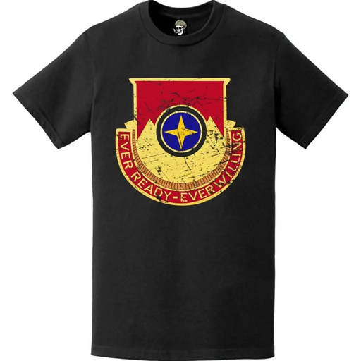 Distressed 607th Armored Field Artillery Battalion T-Shirt Tactically Acquired   