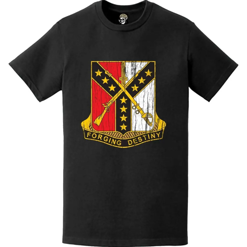 Distressed 61st Cavalry Regiment Logo Emblem T-Shirt