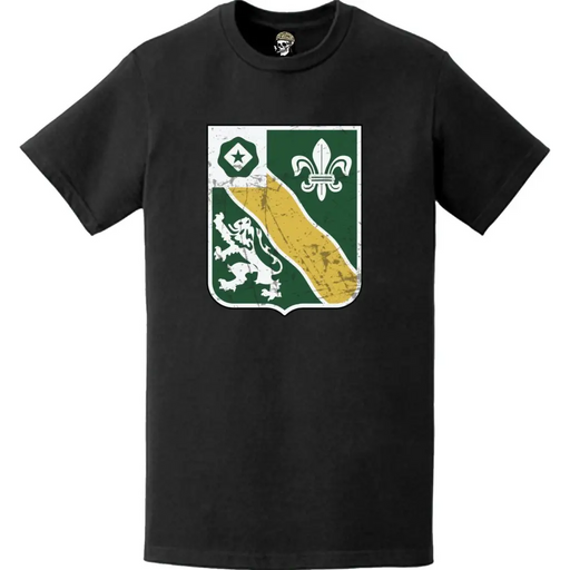 Distressed 63rd Armor Regiment Logo Emblem T-Shirt Tactically Acquired   