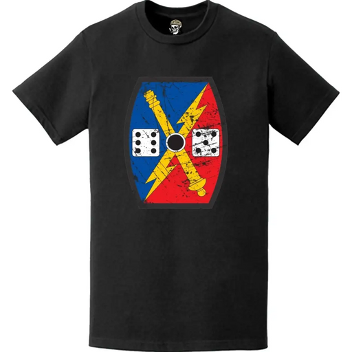 Distressed 65th Field Artillery Brigade T-Shirt Tactically Acquired   