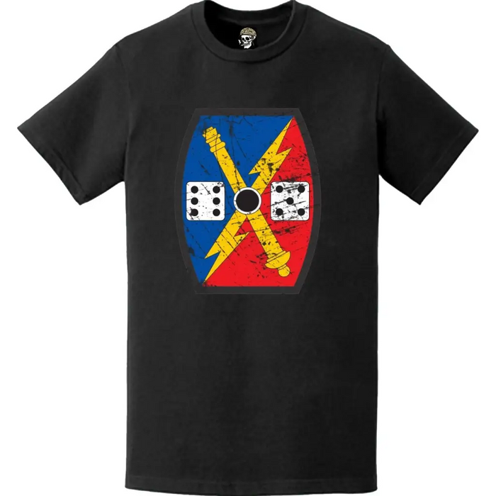 Distressed 65th Field Artillery Brigade T-Shirt Tactically Acquired   