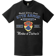 Distressed 67th Armor Regiment Since 1929 Legacy T-Shirt Tactically Acquired   