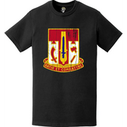 Distressed 682nd Engineer Battalion Logo Emblem T-Shirt Tactically Acquired   