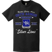 Distressed 68th Armor Regiment Since 1933 "Silver Lions" T-Shirt Tactically Acquired   