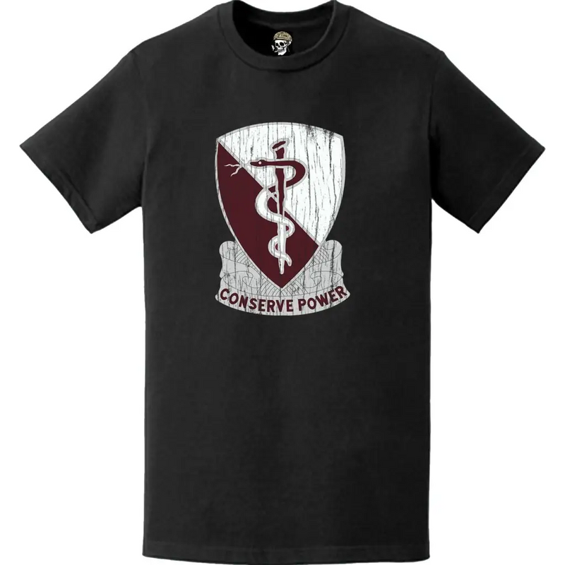 Distressed 68th Medical Group Emblem Logo T-Shirt