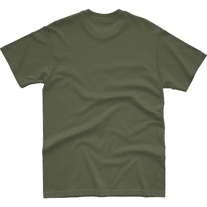 Distressed 6th MARDIV Military Green T-Shirt Tactically Acquired   