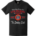 Distressed 6th Marine Division (6th MARDIV) Since 1944 Historical T-Shirt Tactically Acquired   
