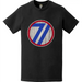 Distressed 71st Infantry Division (71st ID) SSI Logo Crest Emblem T-Shirt Tactically Acquired   