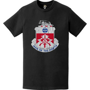 Distressed 724th Engineer Battalion Logo Emblem T-Shirt Tactically Acquired   