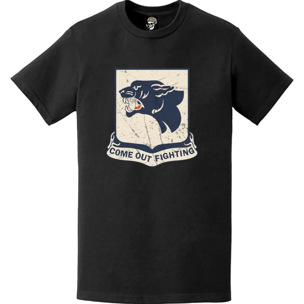 Distressed 761st Tank Battalion Emblem T-Shirt Tactically Acquired   