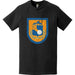 Distressed 77th Special Forces Group (77th SFG) Beret Flash T-Shirt Tactically Acquired   