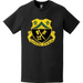 Distressed 81st Armor Regiment Logo Emblem Crest T-Shirt Tactically Acquired   