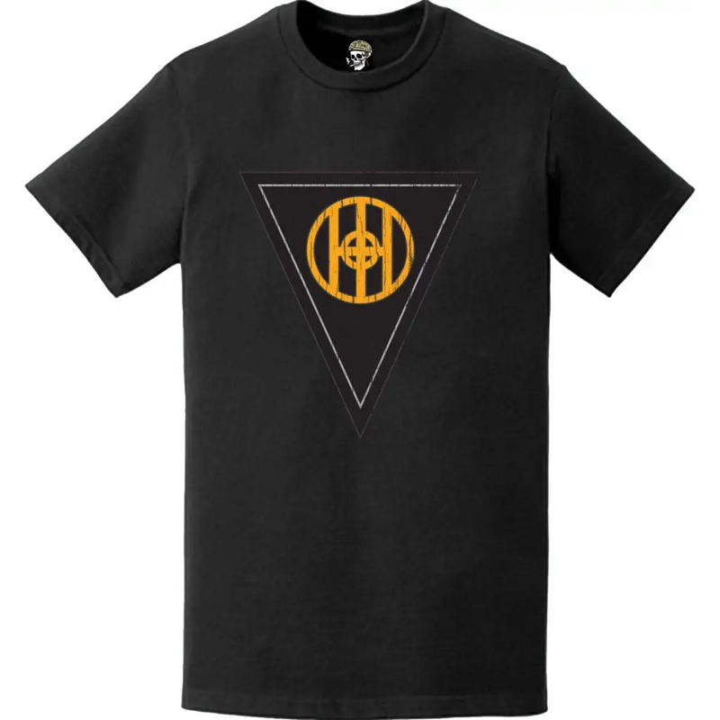 Distressed 83rd Infantry Division (83rd ID) SSI Logo Crest T-Shirt