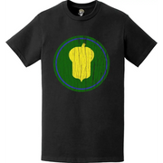 Distressed 87th Infantry Division (87th ID) SSI Logo Crest T-Shirt Tactically Acquired   