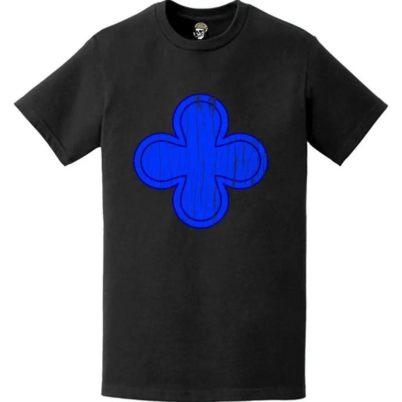 Distressed 88th Infantry Division (88th ID) SSI Logo Crest T-Shirt