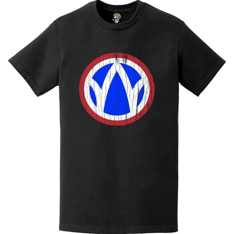 Distressed 89th Infantry Division (89th ID) SSI Logo Crest T-Shirt