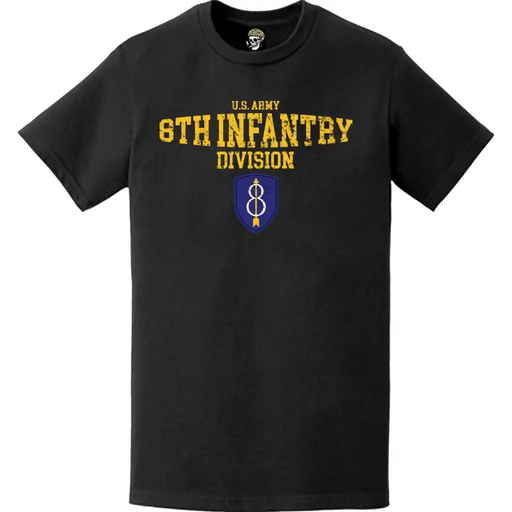 Distressed 8th Infantry Division (8th ID) Bulge T-Shirt Tactically Acquired   