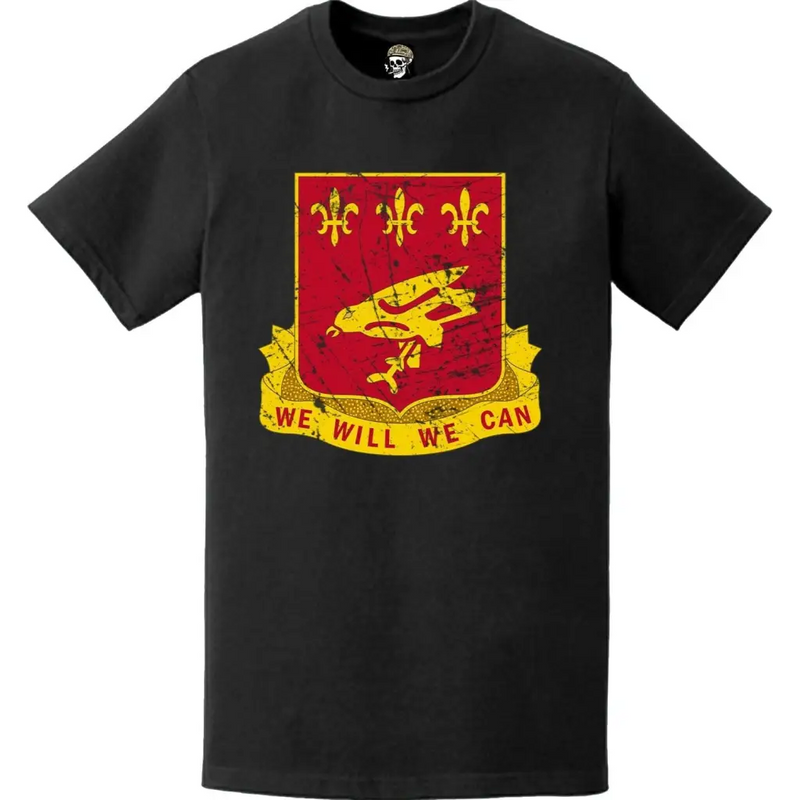 Distressed 907th Airborne Field Artillery Battalion T-Shirt