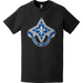 Distressed 92nd Infantry Division (92nd ID) DUI Logo Crest Emblem T-Shirt Tactically Acquired   