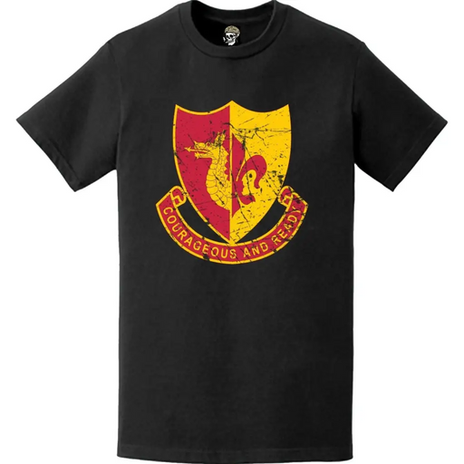 Distressed 932nd Field Artillery Battalion T-Shirt Tactically Acquired   