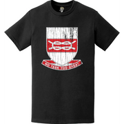 Distressed 97th Engineer Battalion Logo Emblem T-Shirt Tactically Acquired   