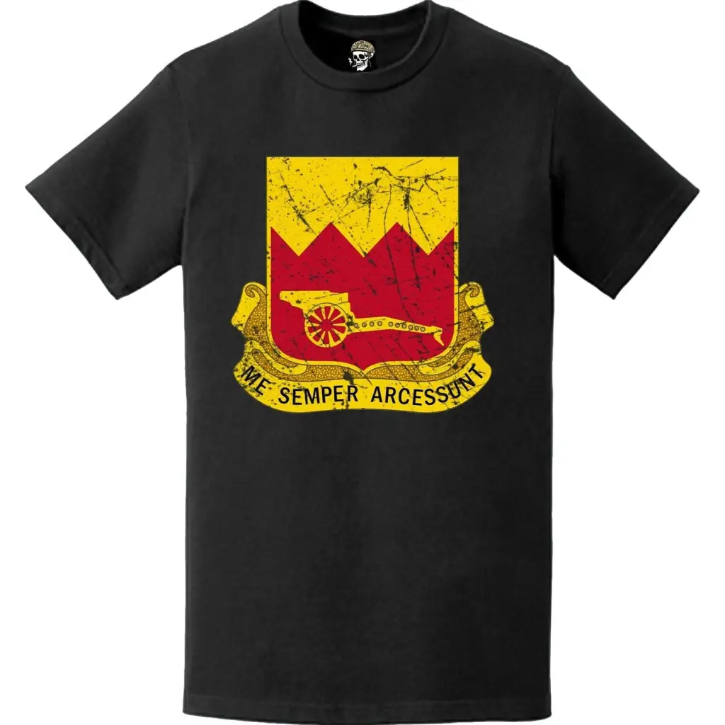 Distressed 97th Field Artillery Battalion T-Shirt Tactically Acquired   