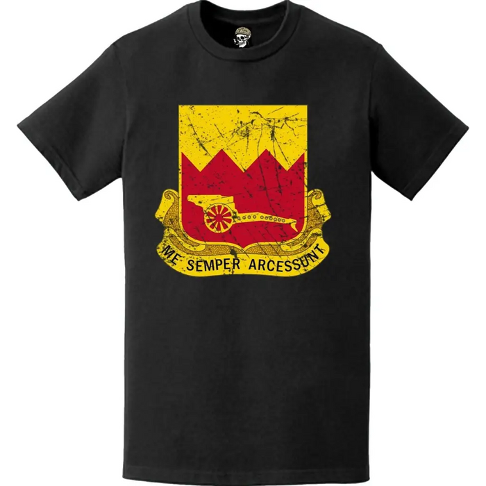 Distressed 97th Field Artillery Battalion T-Shirt Tactically Acquired   