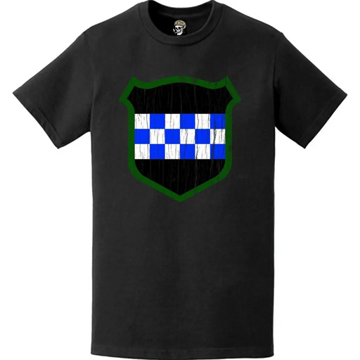 Distressed 99th Infantry Division (99th ID) SSI Logo Crest T-Shirt Tactically Acquired   