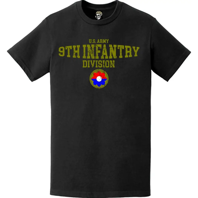 Distressed 9th Infantry Division (9th ID) Bulge T-Shirt
