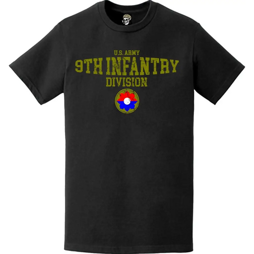 Distressed 9th Infantry Division (9th ID) Bulge T-Shirt Tactically Acquired   