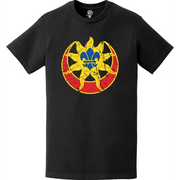 Distressed 9th Infantry Division (9th ID) DUI Logo T-Shirt Tactically Acquired   