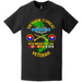 Distressed 9th Infantry Division Vietnam Combat Veteran T-Shirt Tactically Acquired   