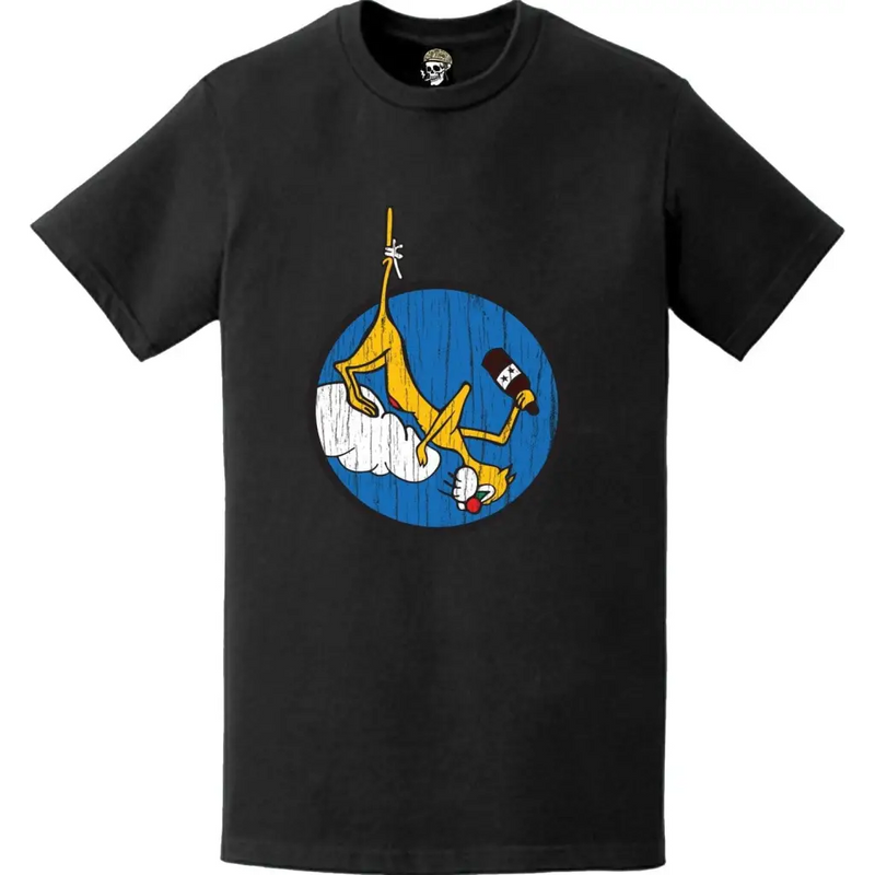 第9戦闘飛行隊 (VF-9) ロゴ エンブレム クレスト Tシャツ ダメージ加工