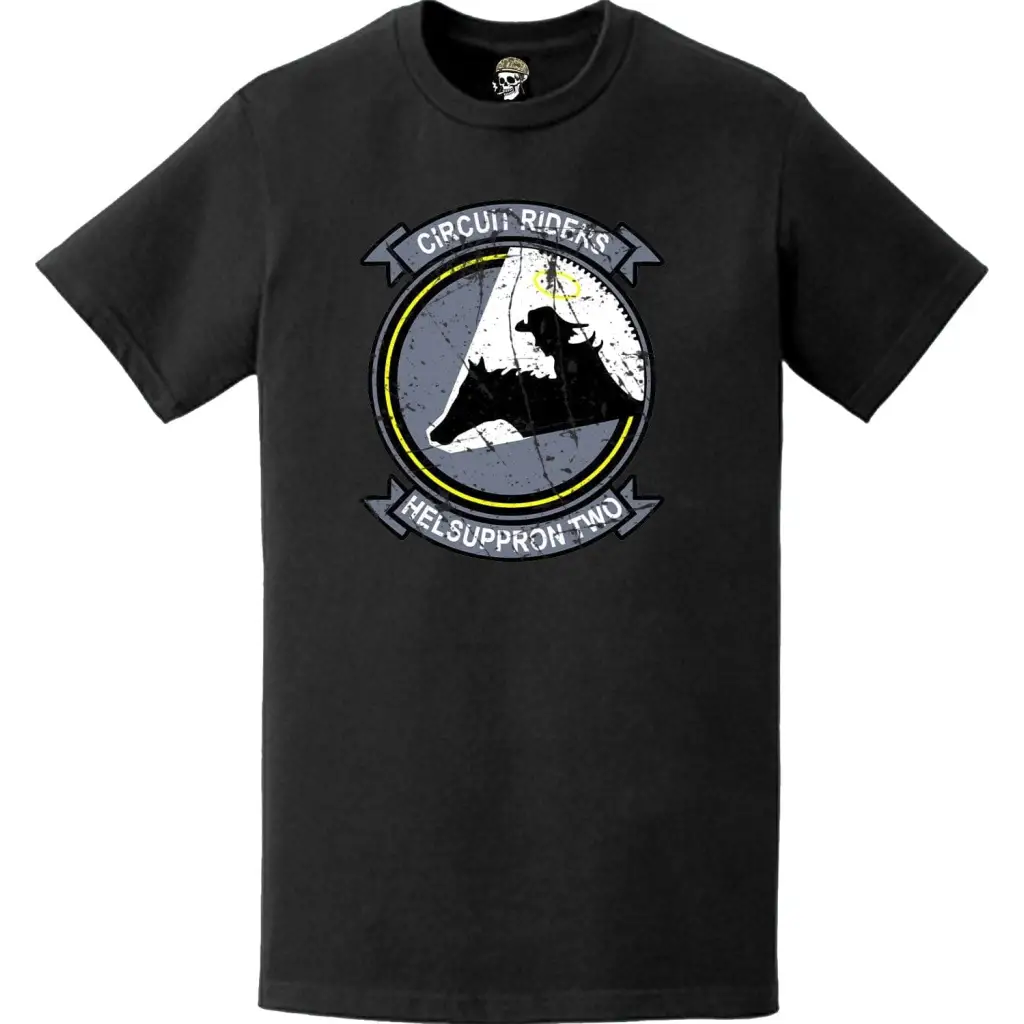 Distressed HC-2 "Circuit Riders" Logo T-Shirt Tactically Acquired   