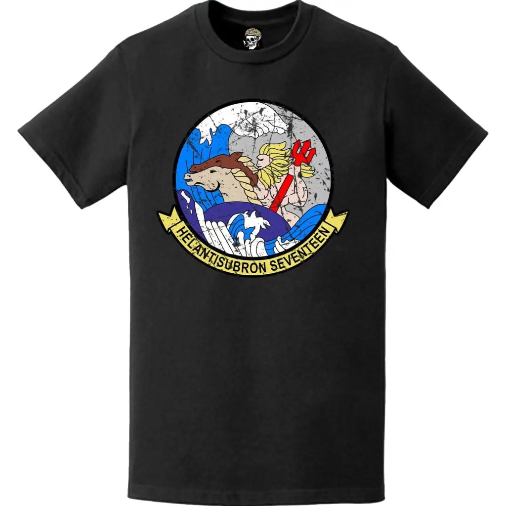 Distressed HS-17 "Neptune's Raiders" Logo T-Shirt Tactically Acquired   