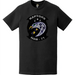 Distressed HSM-71 "Raptors" Logo Emblem Crest T-Shirt Tactically Acquired   