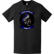 Distressed HSM-72 "Proud Warriors" Logo Emblem T-Shirt Tactically Acquired   
