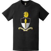 Distressed JFK Special Warfare Center (SWCS) Logo T-Shirt Tactically Acquired   