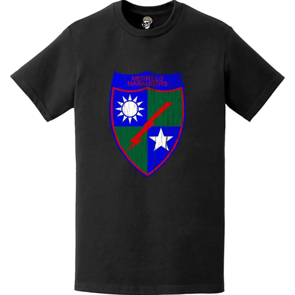 Distressed Merrill's Marauder's WW2 Legacy T-Shirt Tactically Acquired   